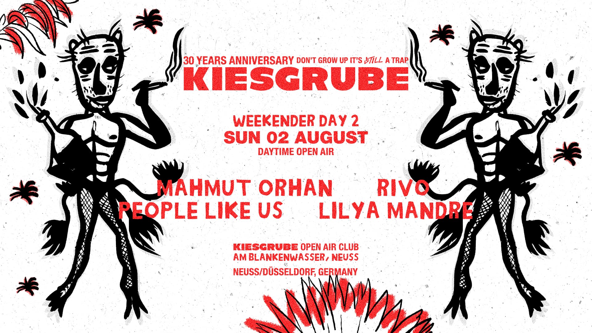 Kiesgrube presents THE WEEKENDER DAY 2 DAYTIME OPEN AIR with Mahmut Orhan, Rivo