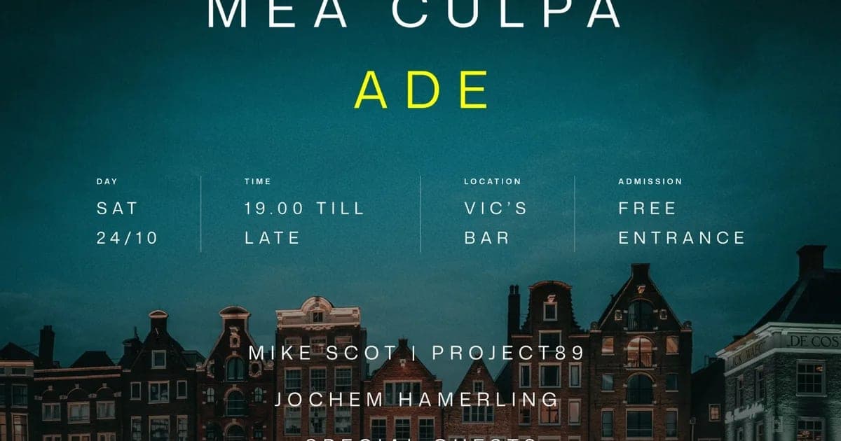 Mea Culpa — Vic's Bar Special