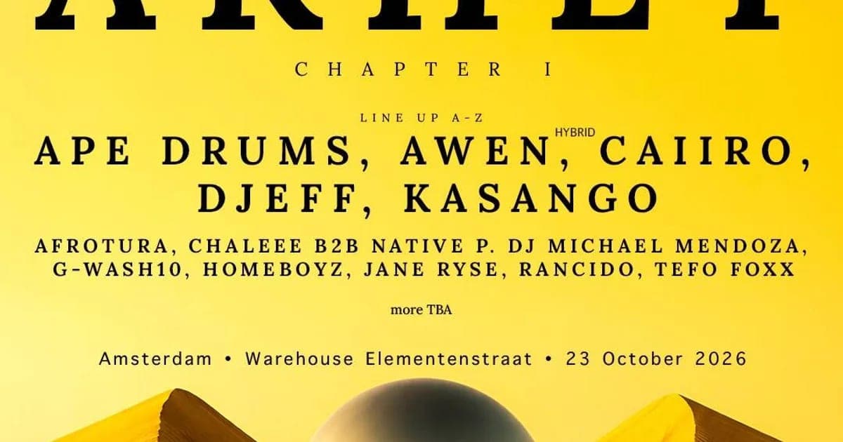 Caiiro presents: AKHET (ADE) powered by PURE