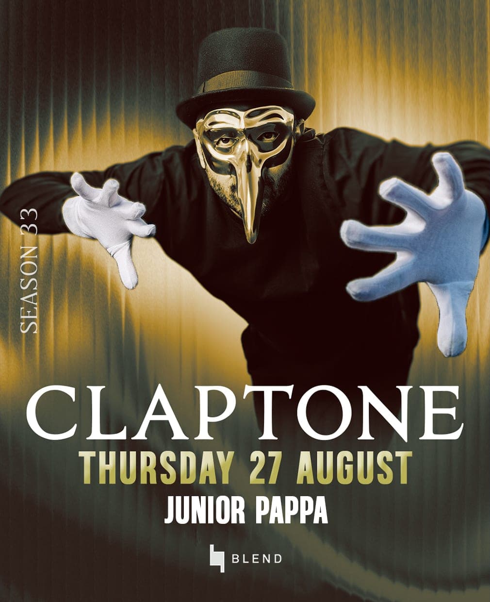 Claptone & Junior Pappa at Cavo Paradiso