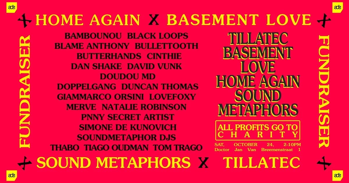 Home Again x Sound Metaphors x Basement Love - Fundraiser