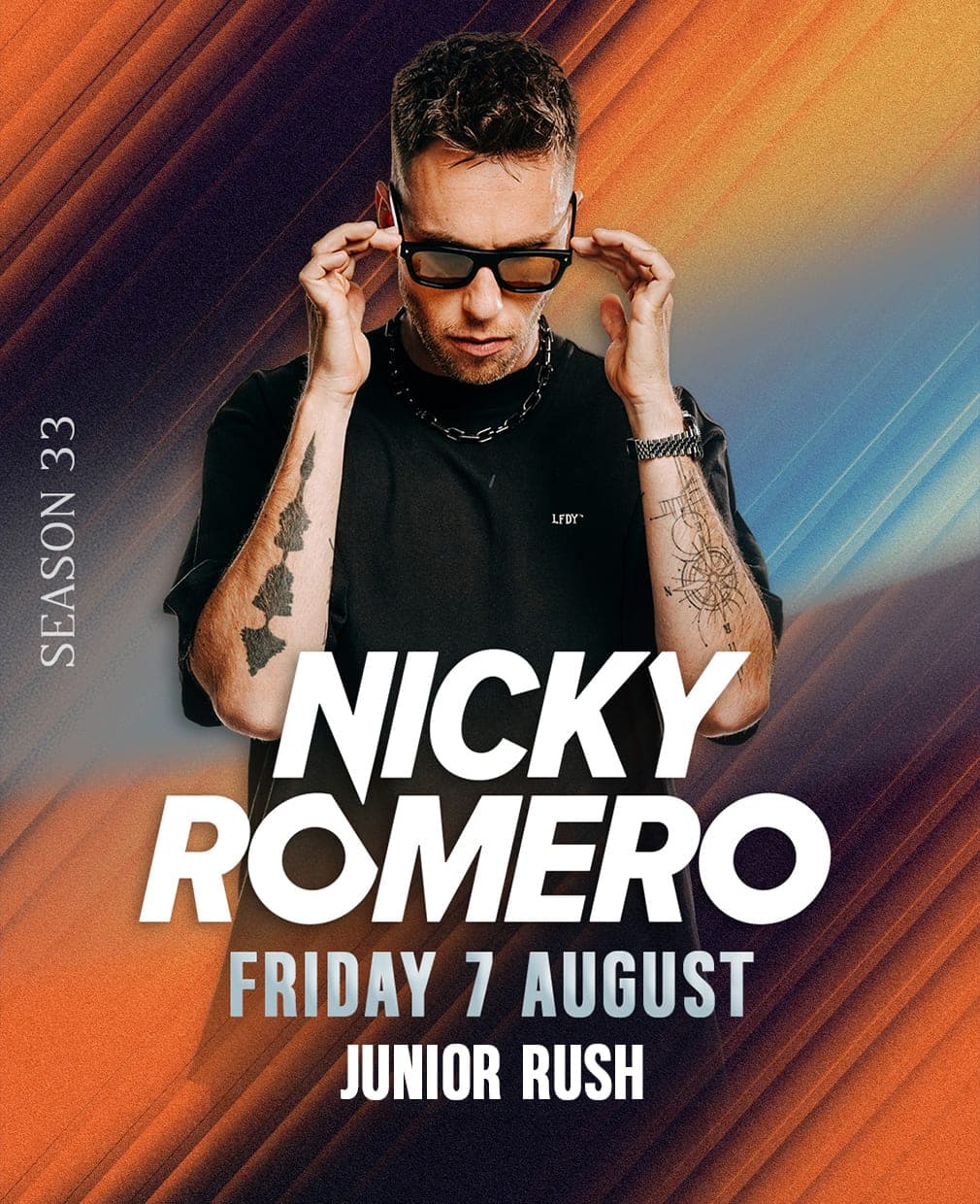 Nicky Romero & Junior Rush at Cavo Paradiso
