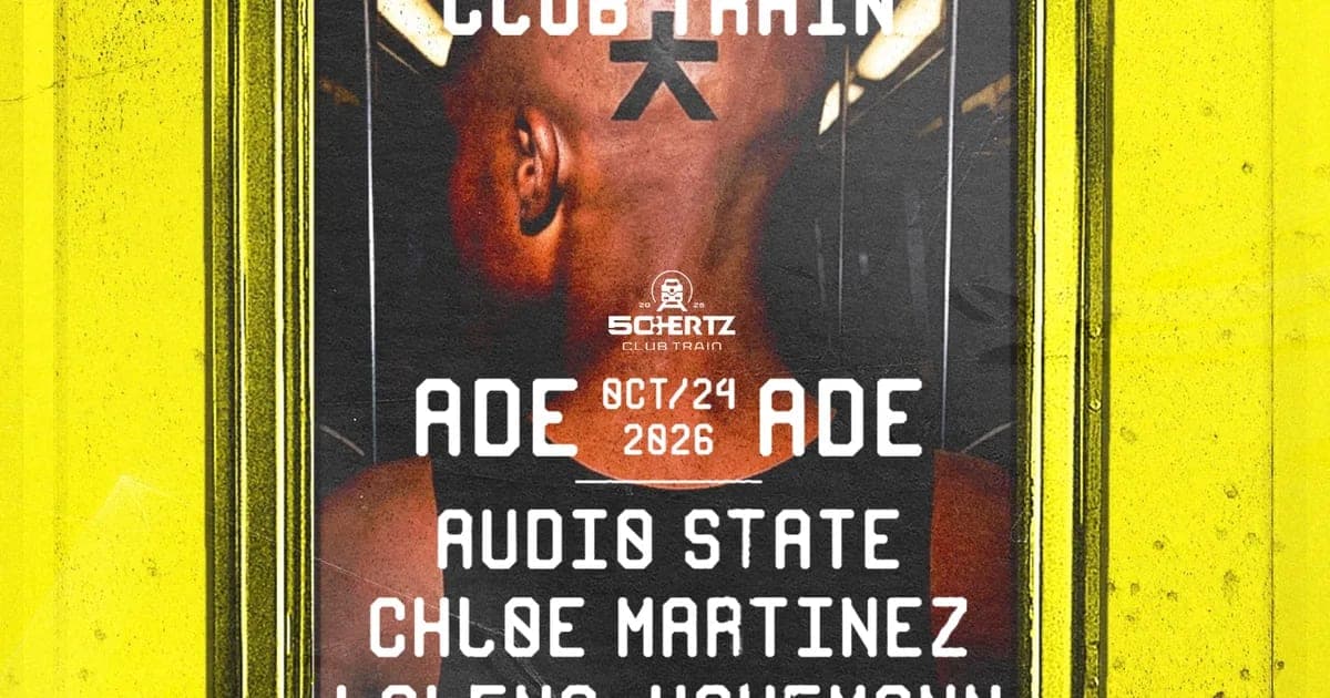 50:HERTZ X PAN-POT Presents "HUMAN" (CLUB TRAIN - Saturday Daytime Trip)