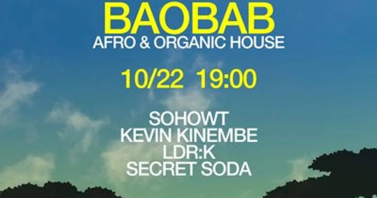 BAOBAB — Free Afro House & Tech Party