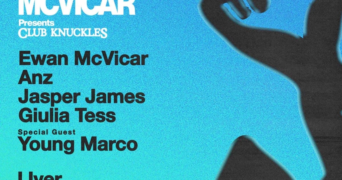Ewan McVicar presents Club Knuckles