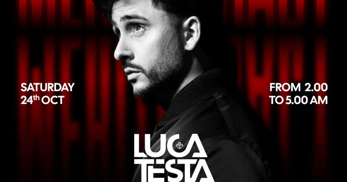 Meritocracy presents Luca Testa 3Hours Dj set @ Blend XL