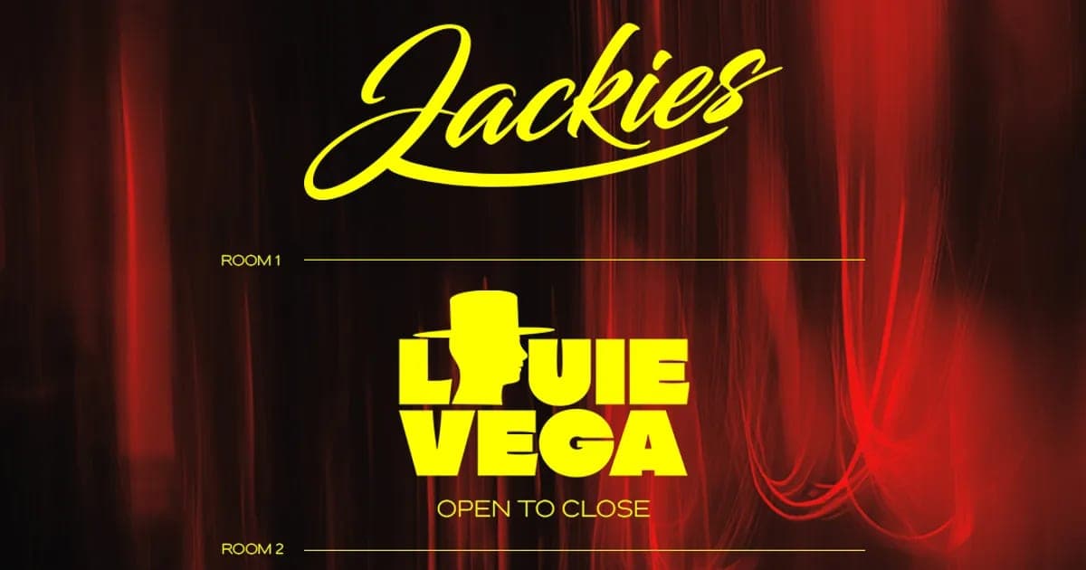 Jackies ADE Boat Party 2026 - Louie Vega - Open to Close