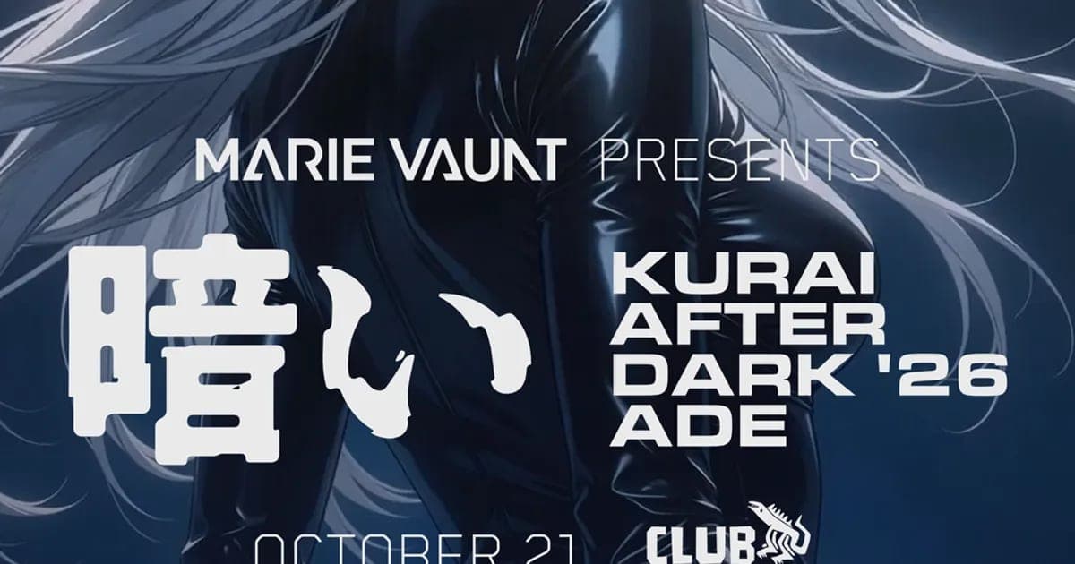Marie Vaunt presents Kurai After Dark