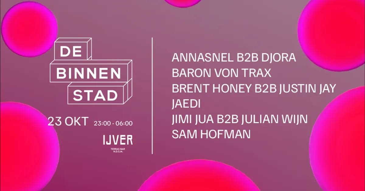 De Binnenstad x Sam Hofman Invites