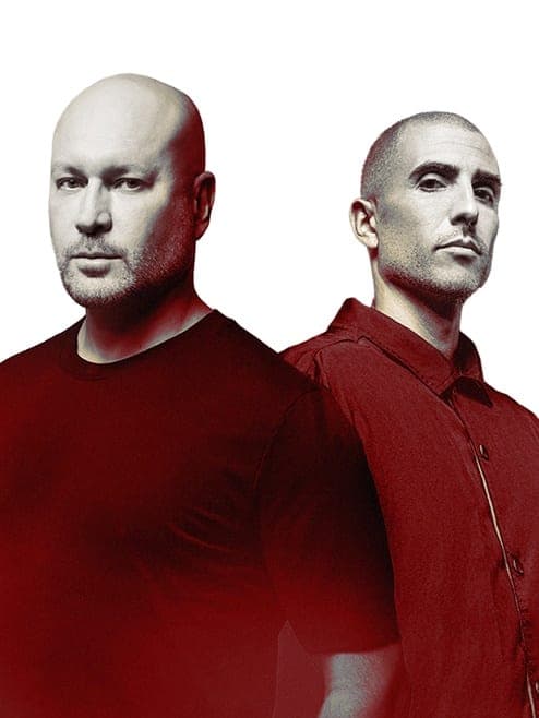 Marco Carola & Dennis Cruz at SantAnna Mykonos