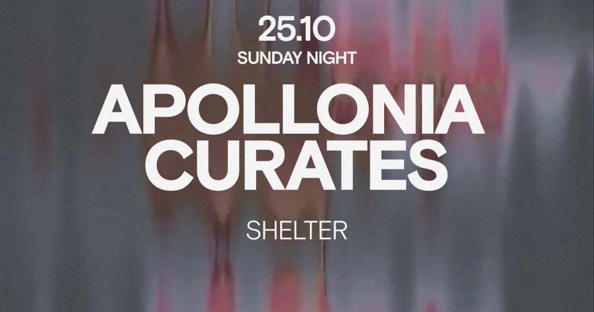 Apollonia curates VBX - Shelter - 25.10