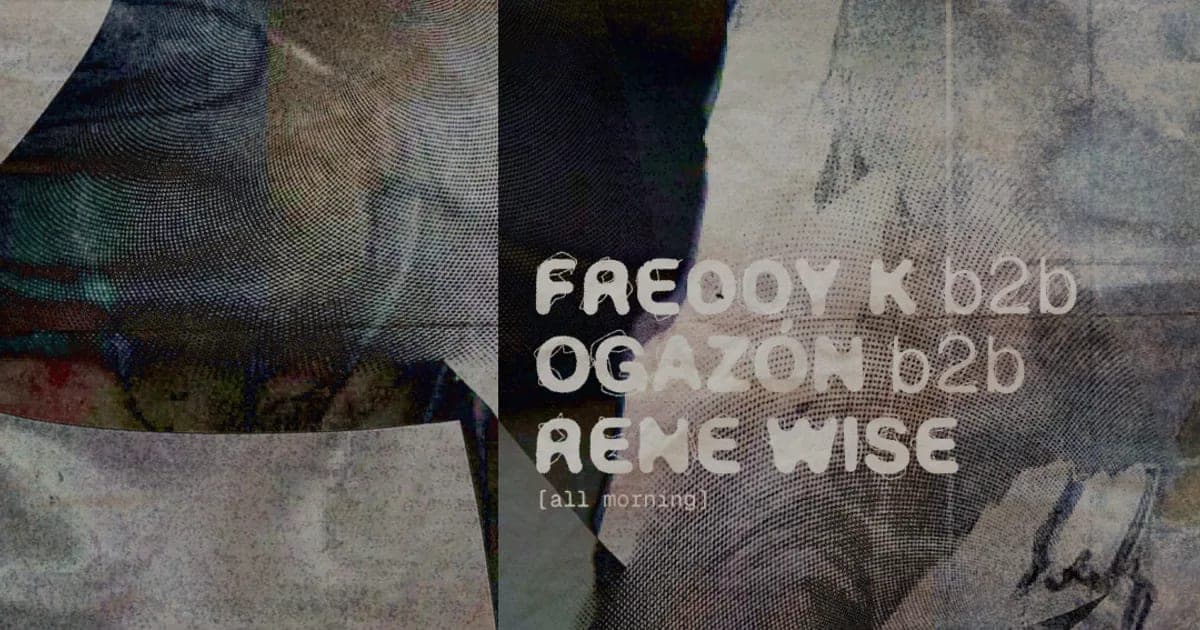 Ogazón invites Freddy K and Rene Wise.