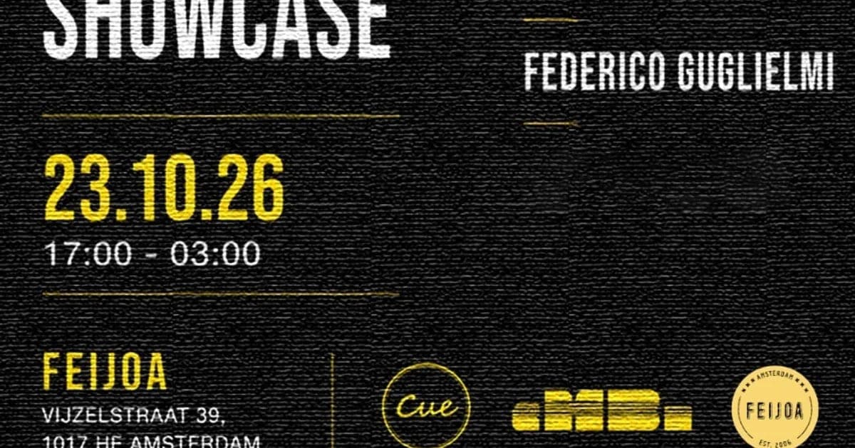CUE Music & eMBi Music Showcase — CUE Music & EMBI Music Showcase at ADE 2026
