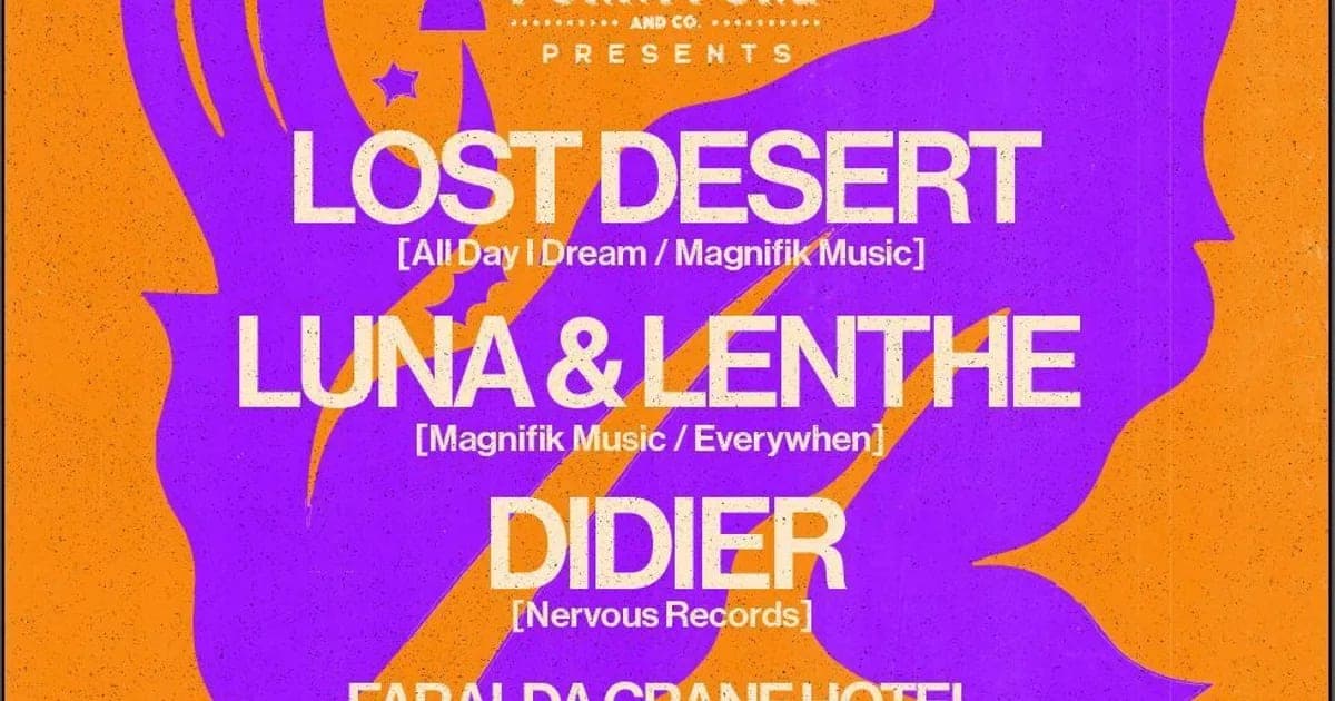 Do Not Sit On The Furniture presents LOST DESERT x CRANESESSIONS