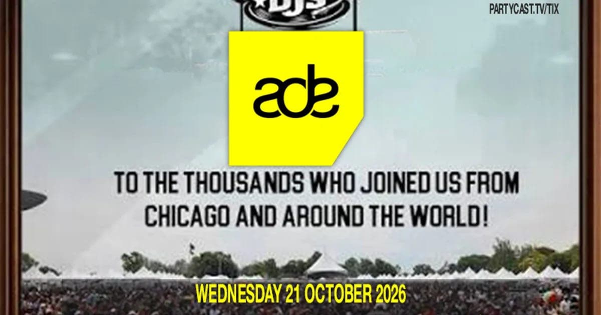 The Legendary Chosen Few DJs Chicago → Amsterdam