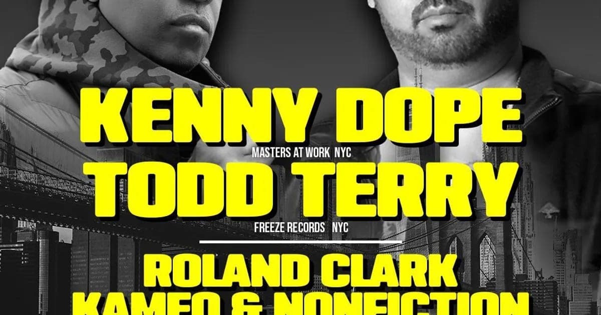 Vessel Presents Kenny Dope + Todd Terry at Borisov