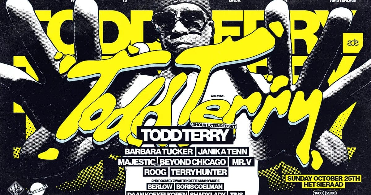 Todd Terry & Friends Special 2026