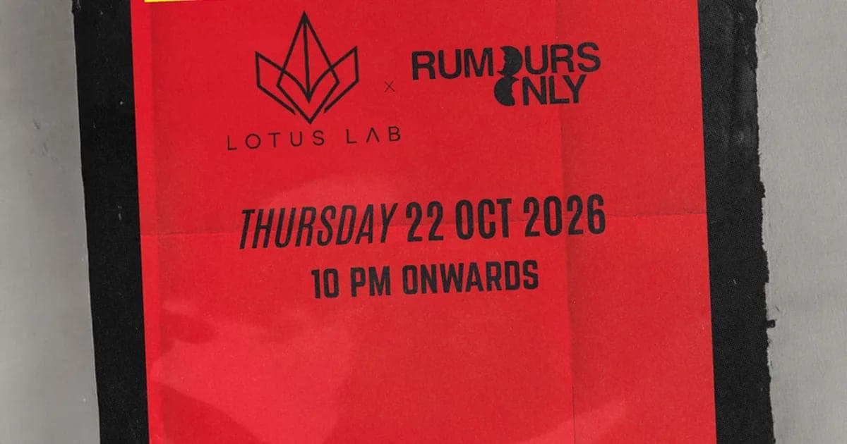 Lotus Lab X Rumours Only Special