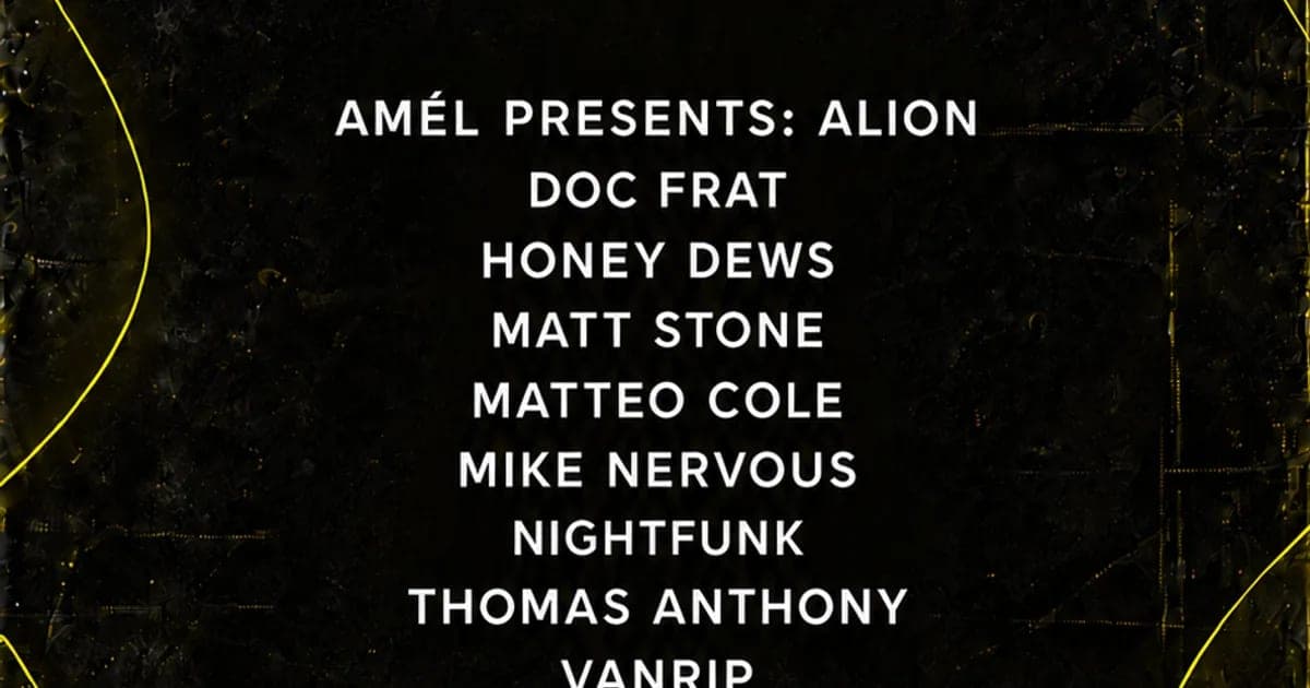 Purple Tea x Dark Roast Records ADE Label Showcase
