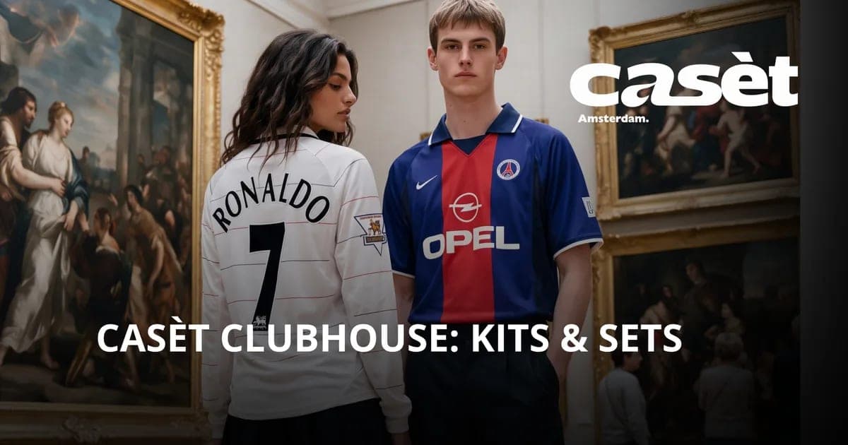 CASÈT CLUBHOUSE: KITS & SETS — Vintage football shirts x daytime DJ sets