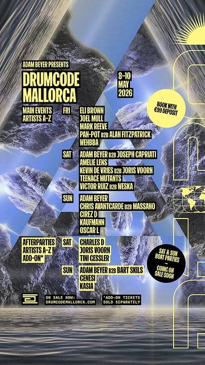 Drumcode Mallorca 2026