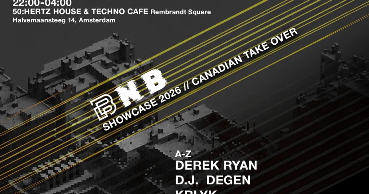 BNB Showcase 2026 Canadian Take Over  - Friday Night (22:00 - 04:00)