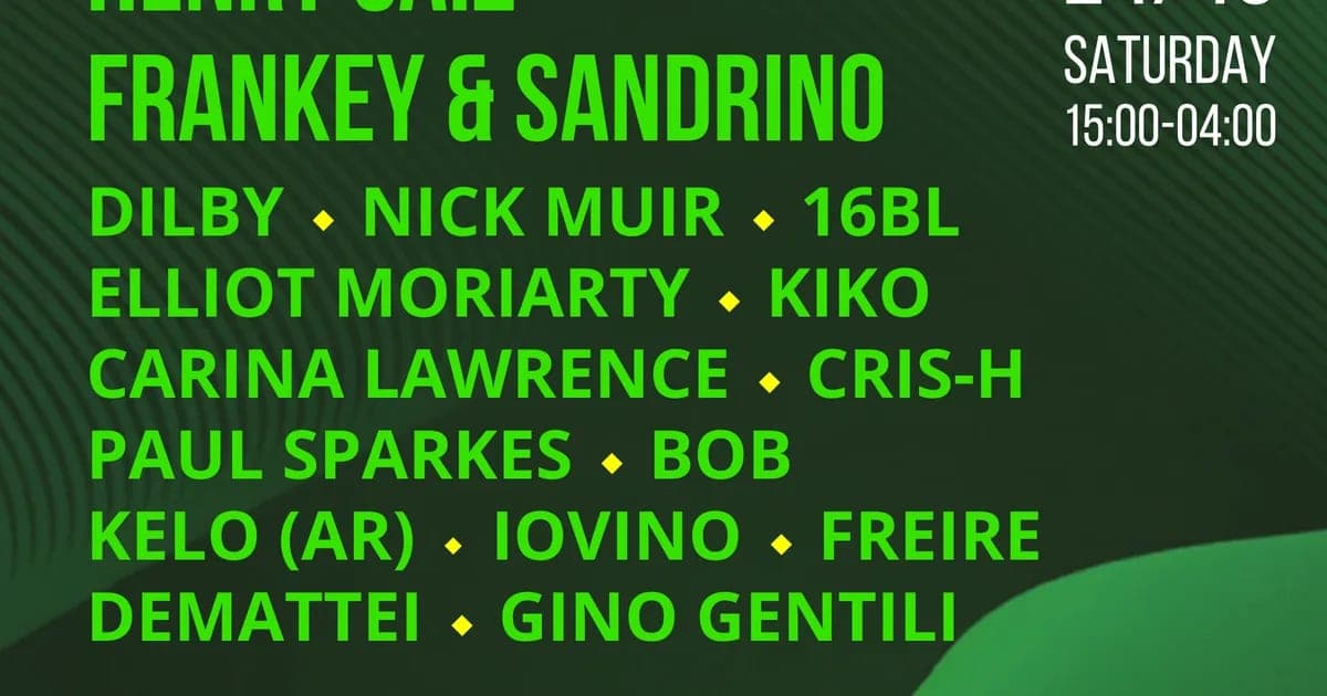 EVOQUE x ADE — One Night. Two Rooms. One Serious Lineup