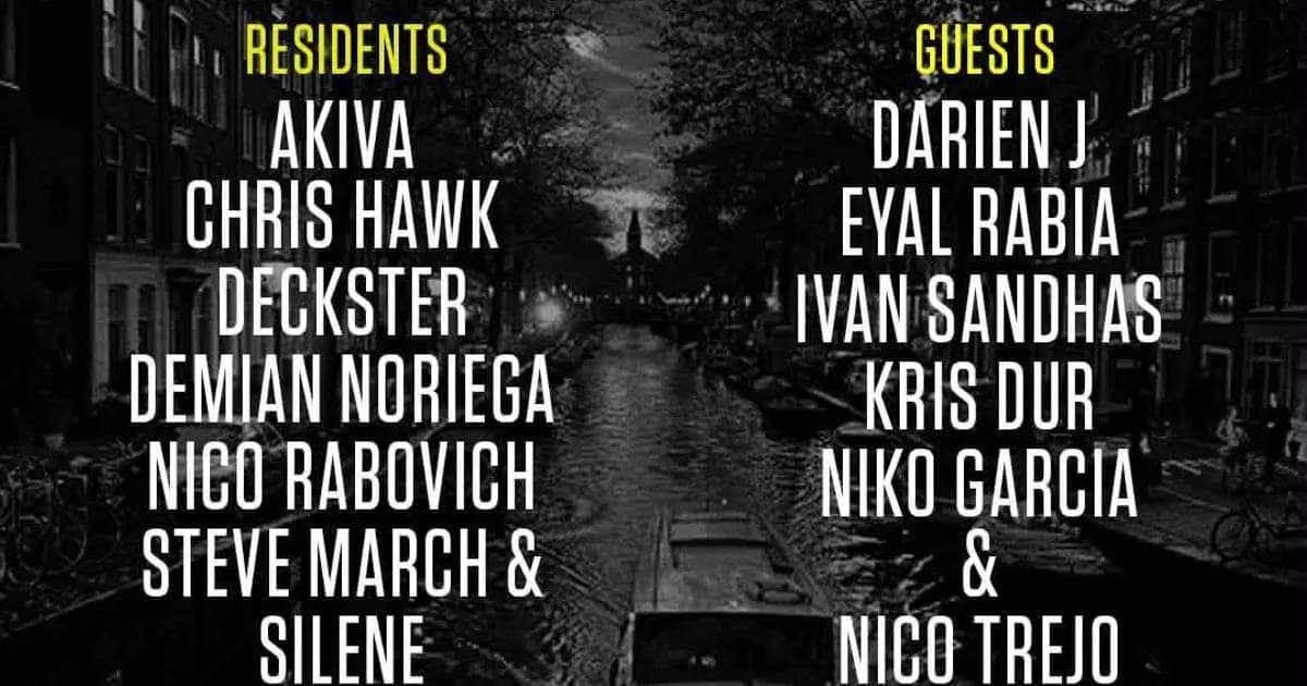 Saturo Sounds presents: Amsterdam Pre-Party