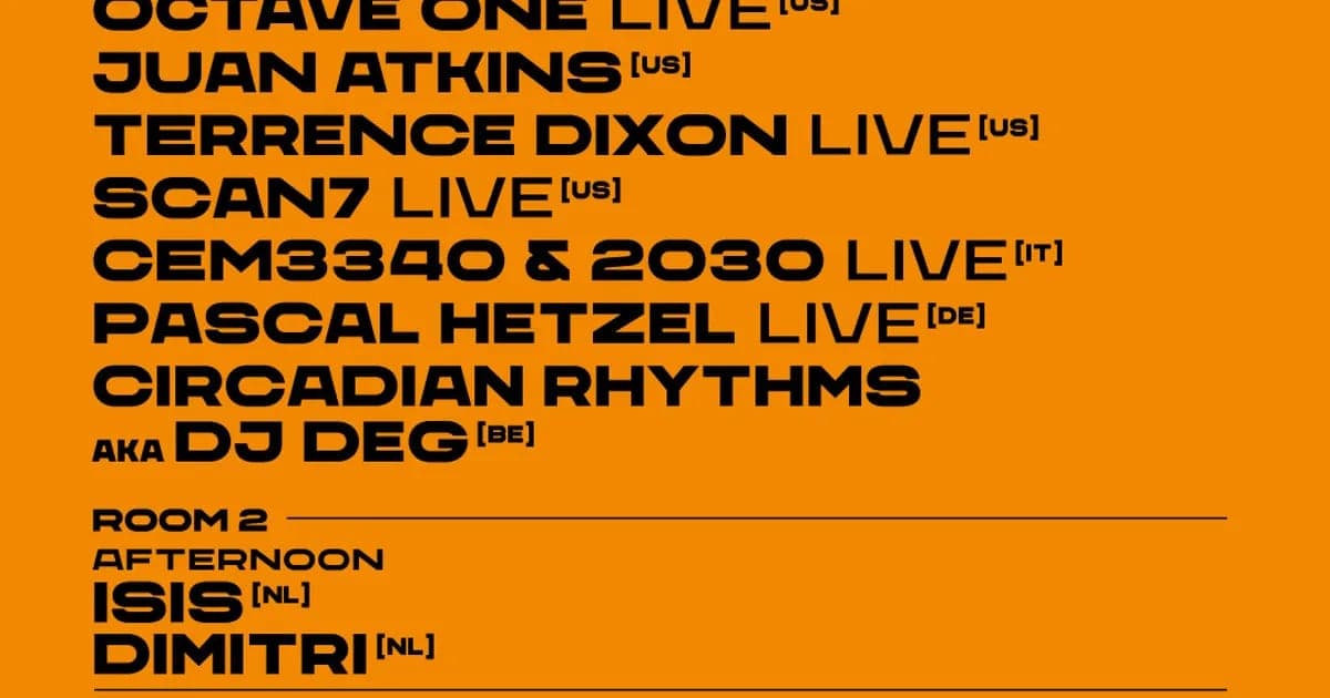 Elypsia Music Group presents Four Decades of Detroit Techno
