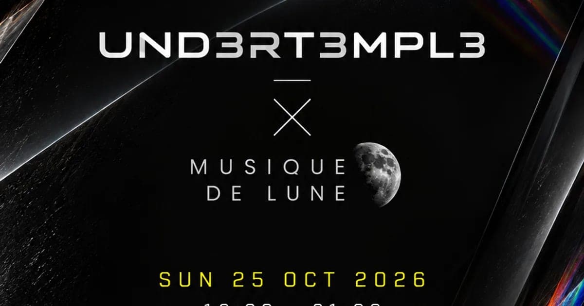 UND3RT3MPL3 X Musique de Lune