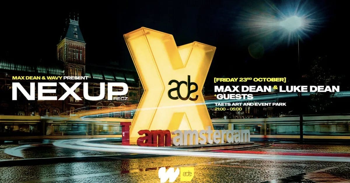 WAVY & Max Dean Presents: NEXUP — Taets Art and Event Park