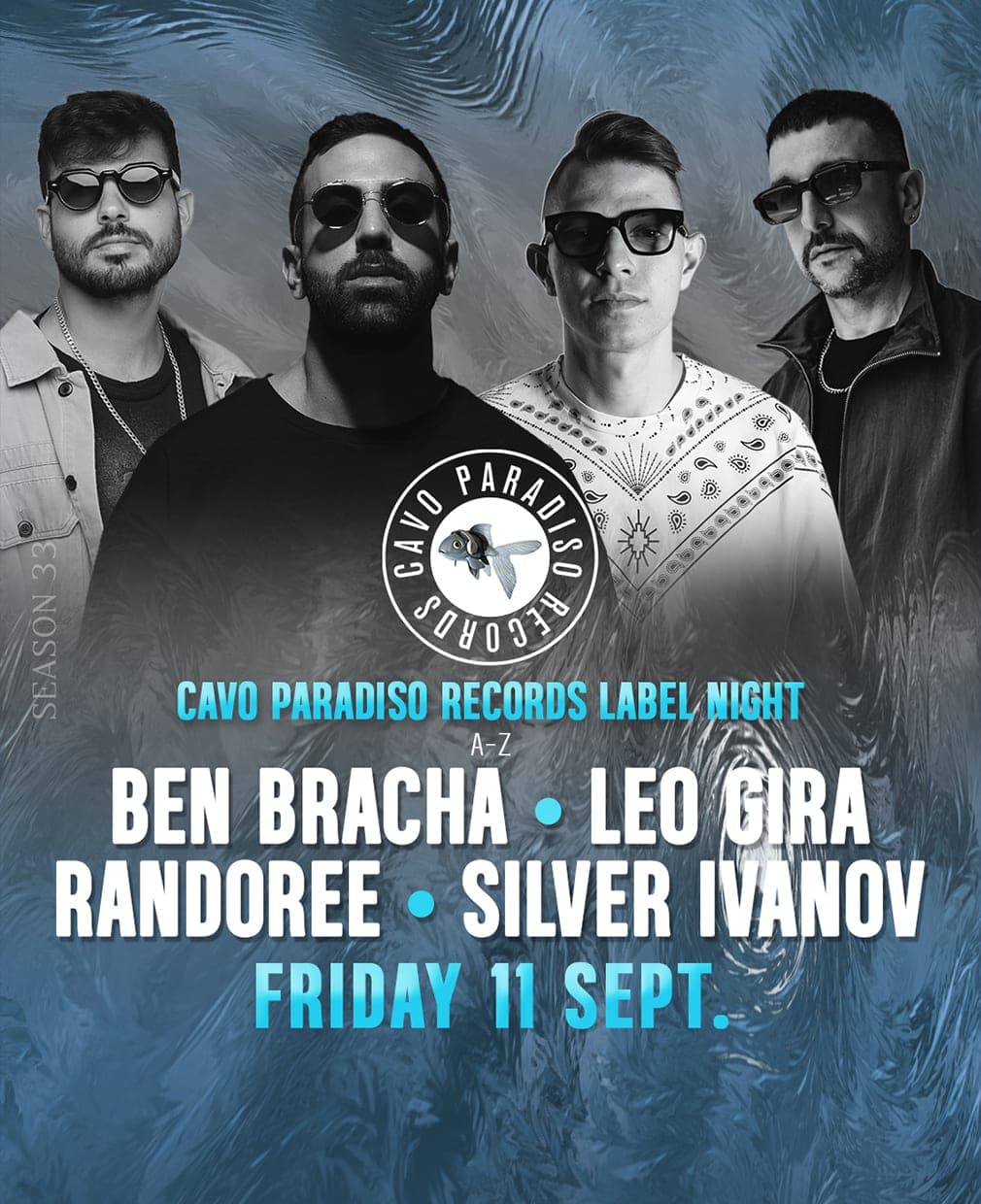 Cavo Paradiso Records Label Night w/ Ben Bracha • Leo Gira • Randoree • Silver Ivanov