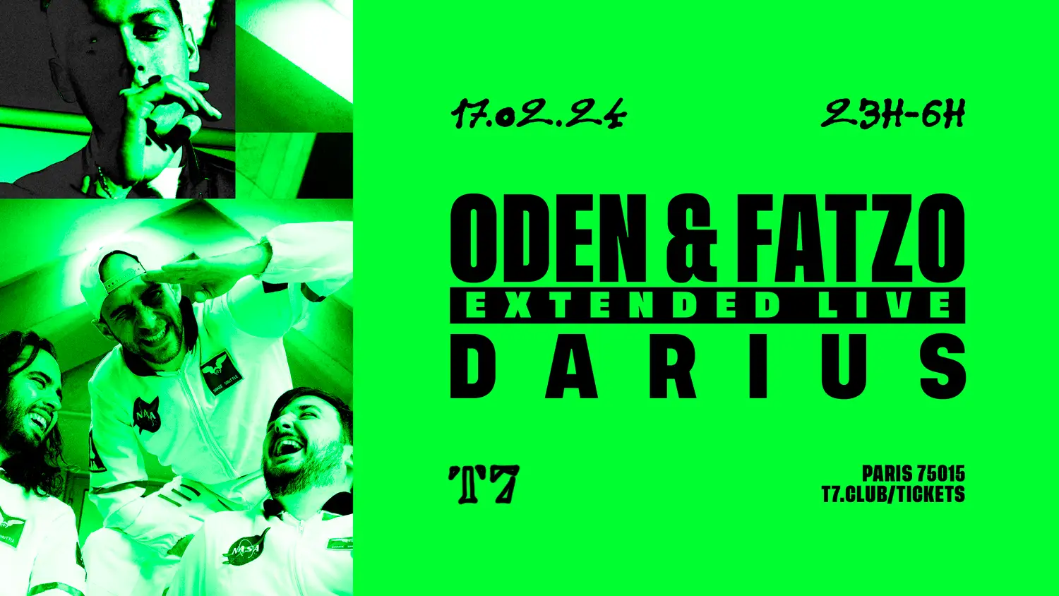T7: Oden & Fatzo (EXTENDED LIVE), DARIUS